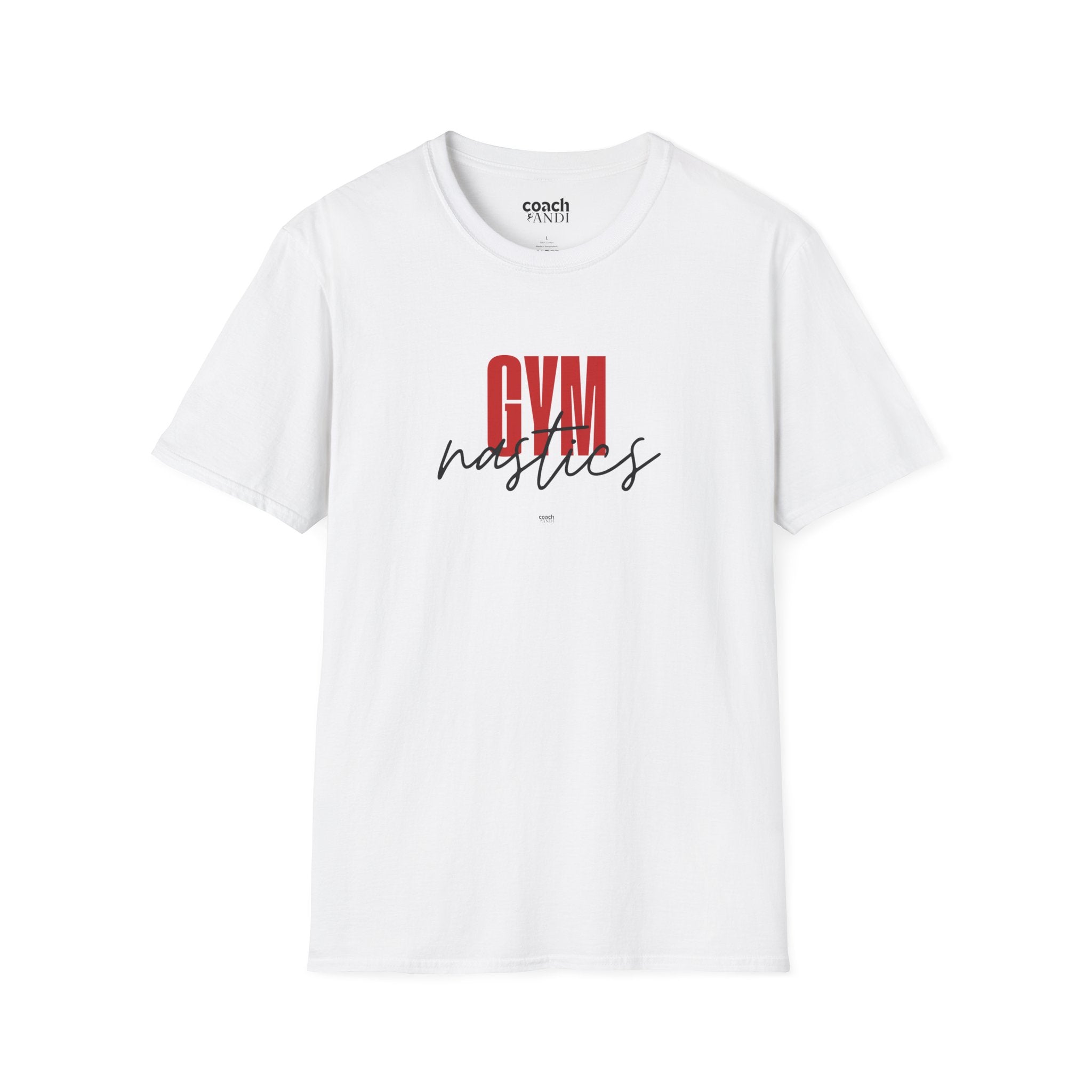 GYMnastics Tshirt - Red (Adult)