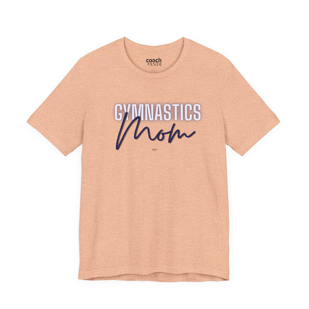 Glow Gym Mom Tshirt - Blue (Adult)