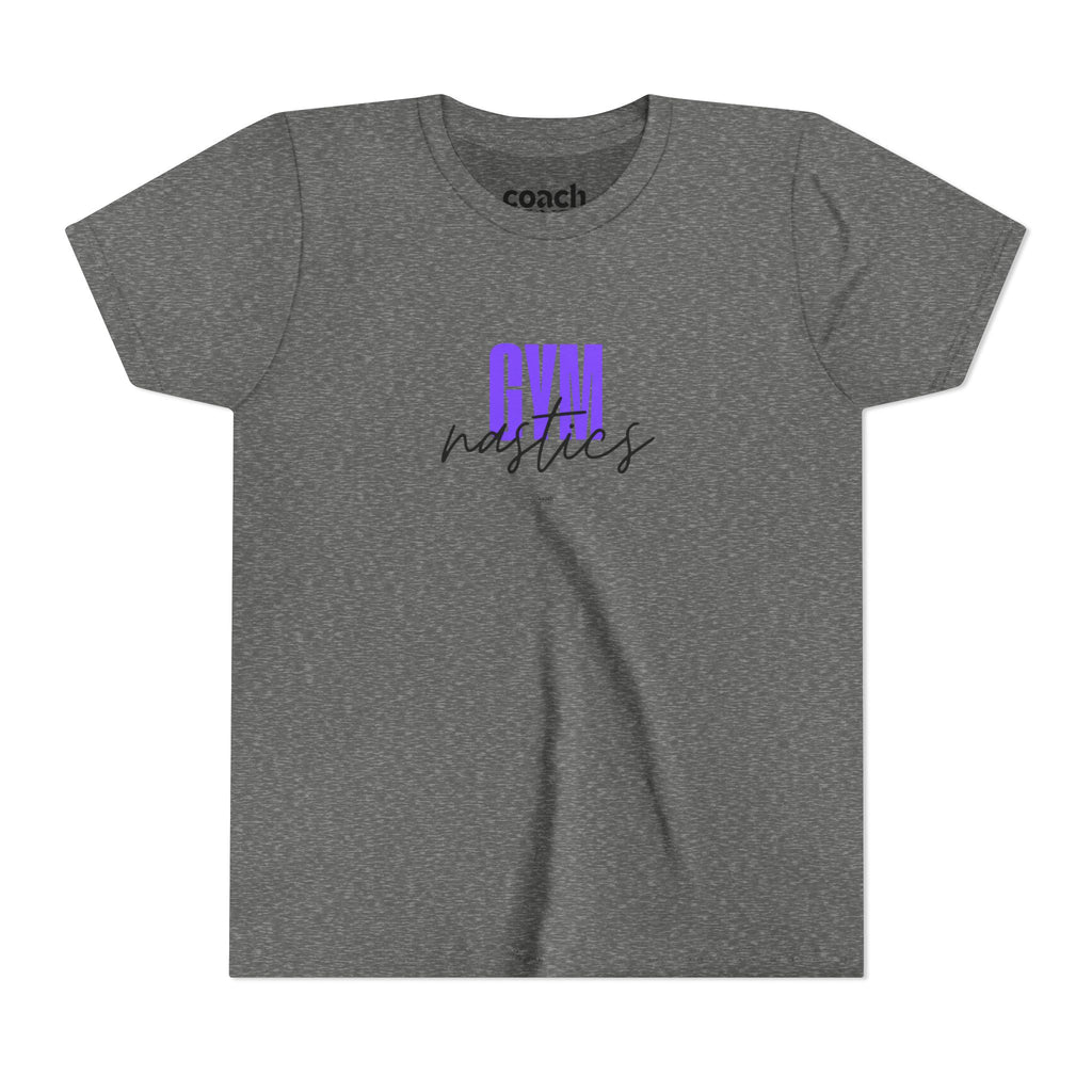 GYMnastics Short Sleeve Tee - Purple (Youth)