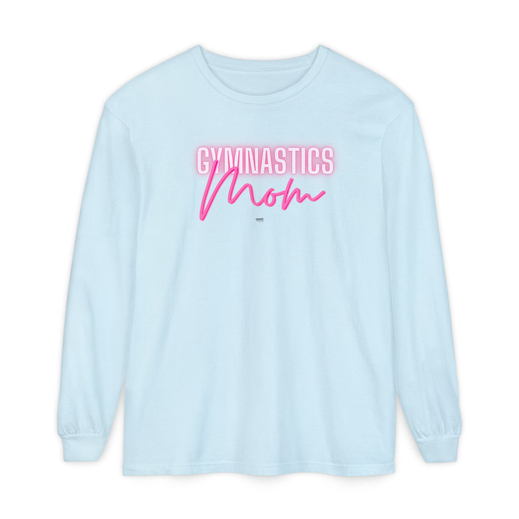 Glow Gym Mom Long Sleeve Shirt - Pink (Adult)
