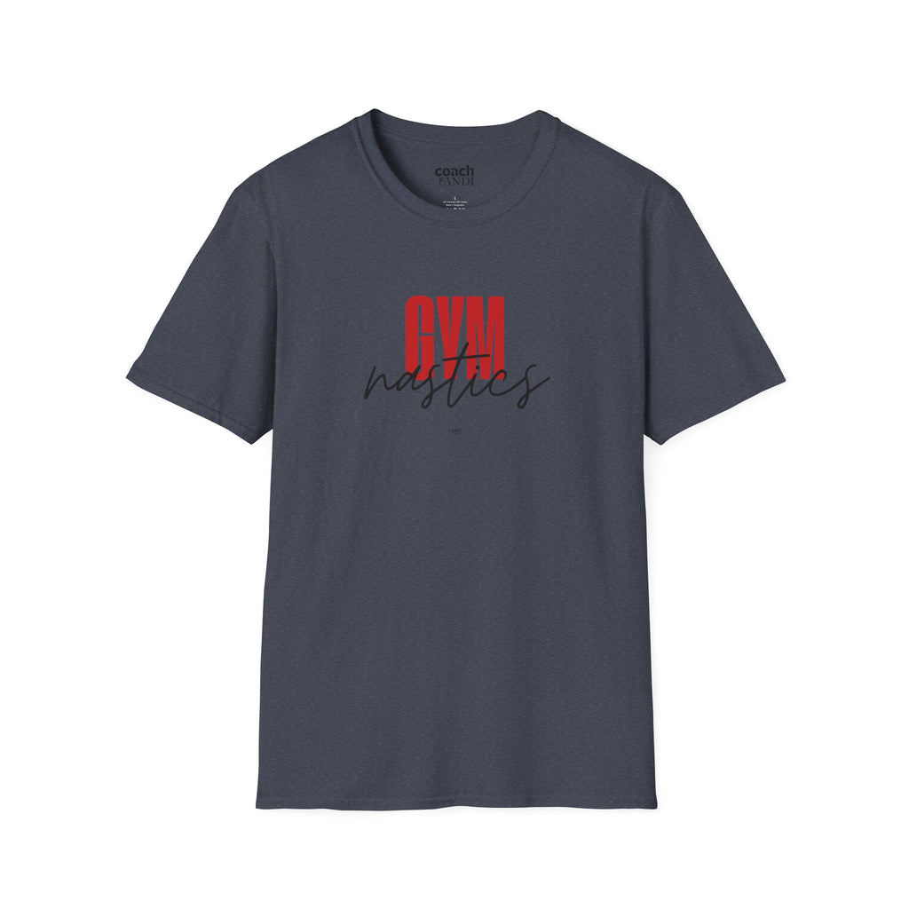 GYMnastics Tshirt - Red (Adult)