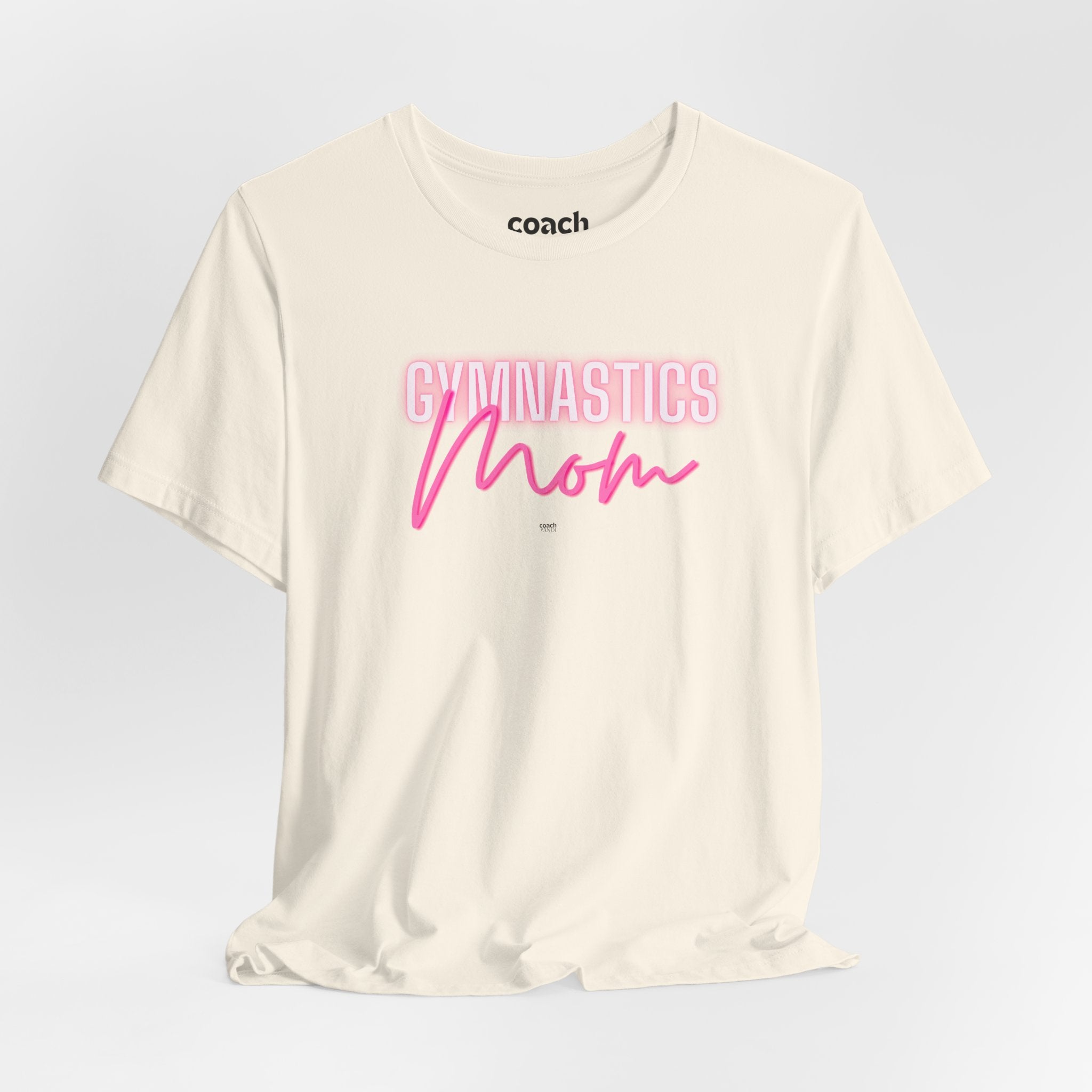 Glow Gym Mom Tshirt - Pink (Adult)