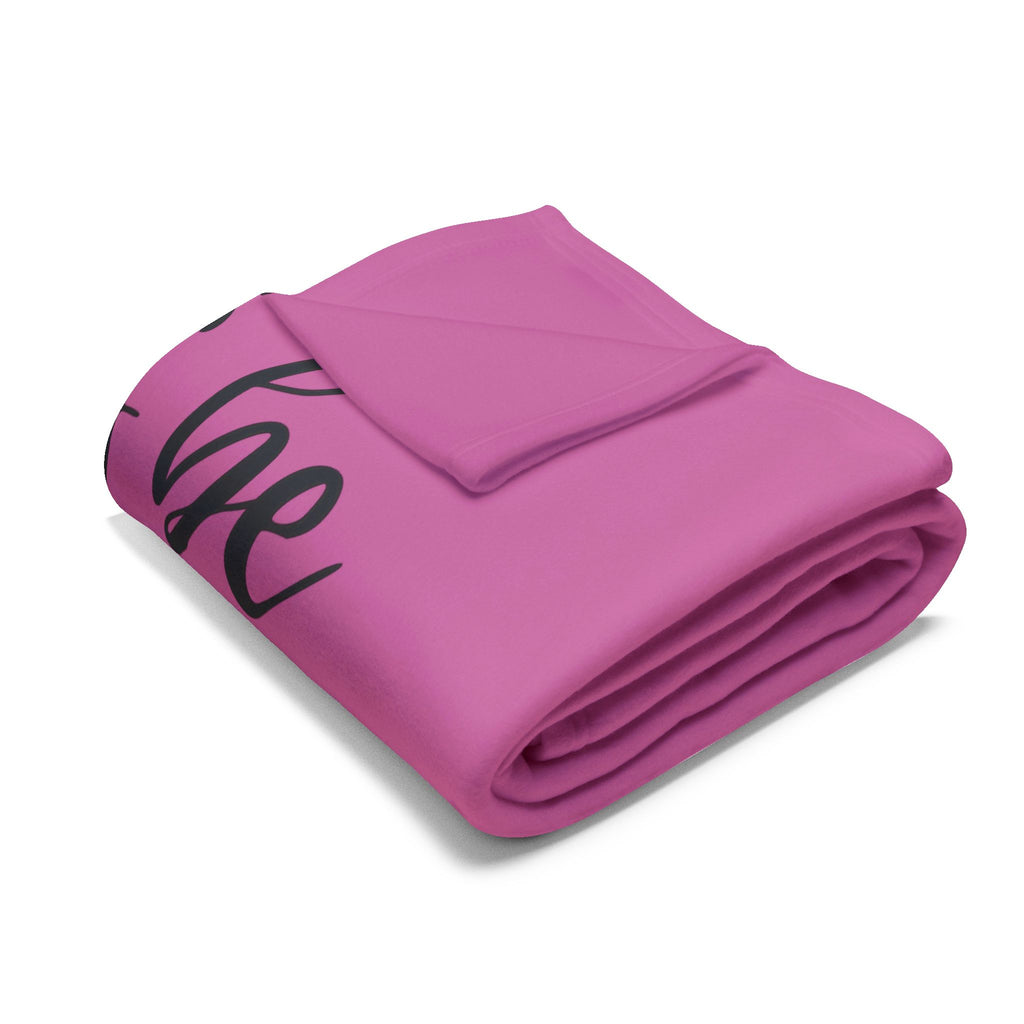 Always Be A Gymnast-Pink (Arctic Fleece Blanket)