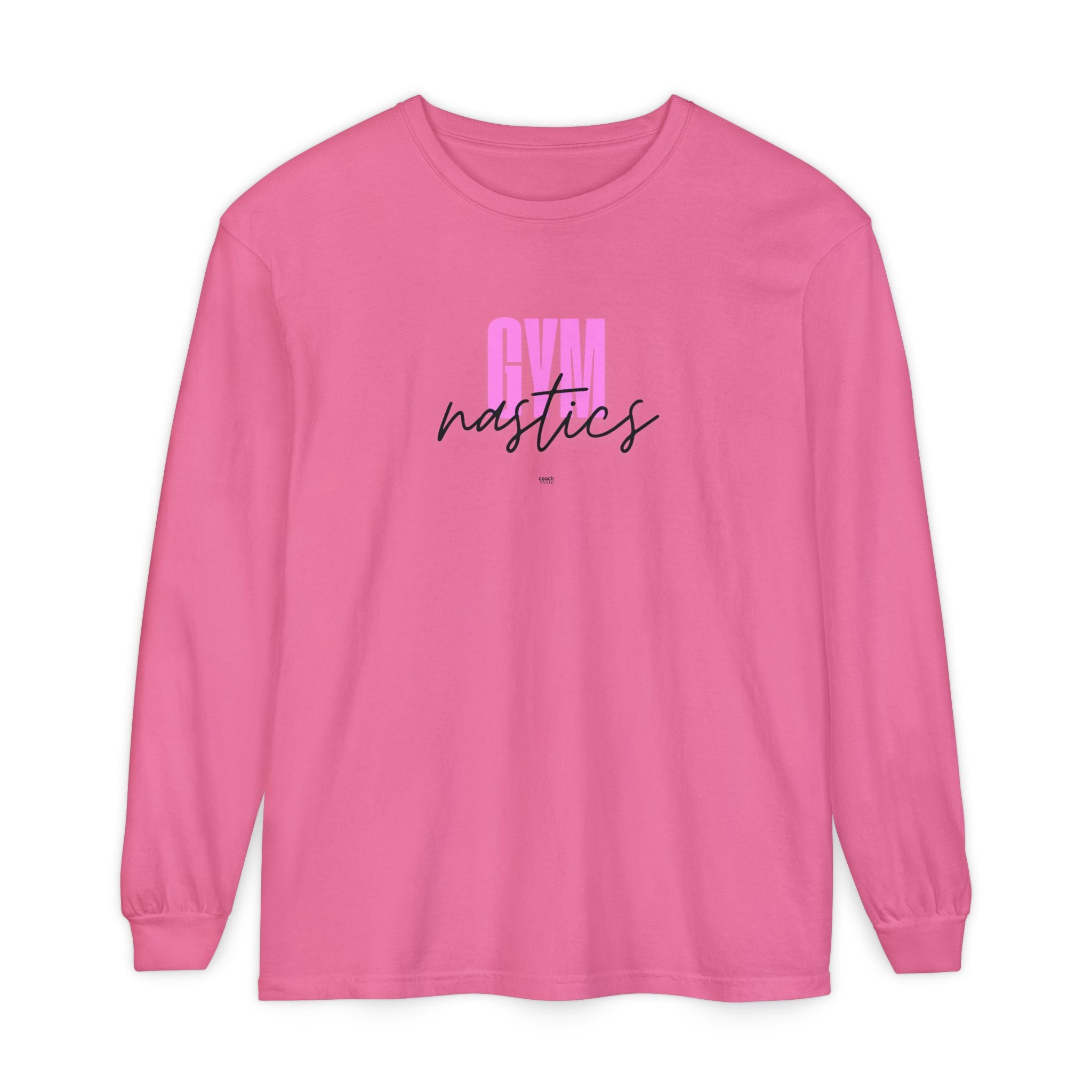 GYMnastics Long Sleeve Shirt - Pink (Adult)