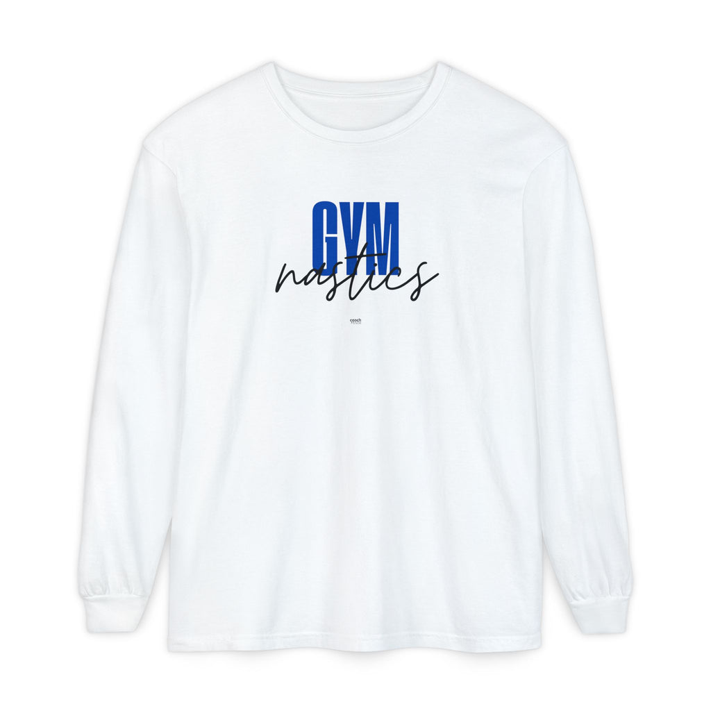GYMnastics Long Sleeve Shirt - Blue (Adult)