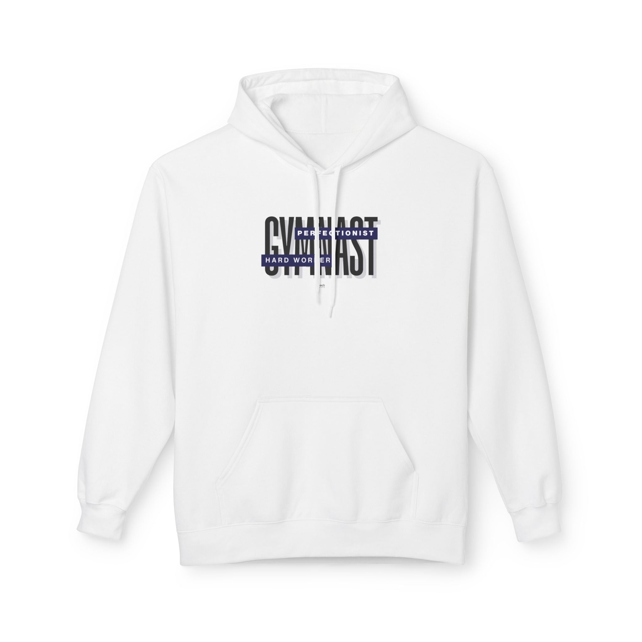 Gymnast Hard Worker Hoodie - Navy (Adult)