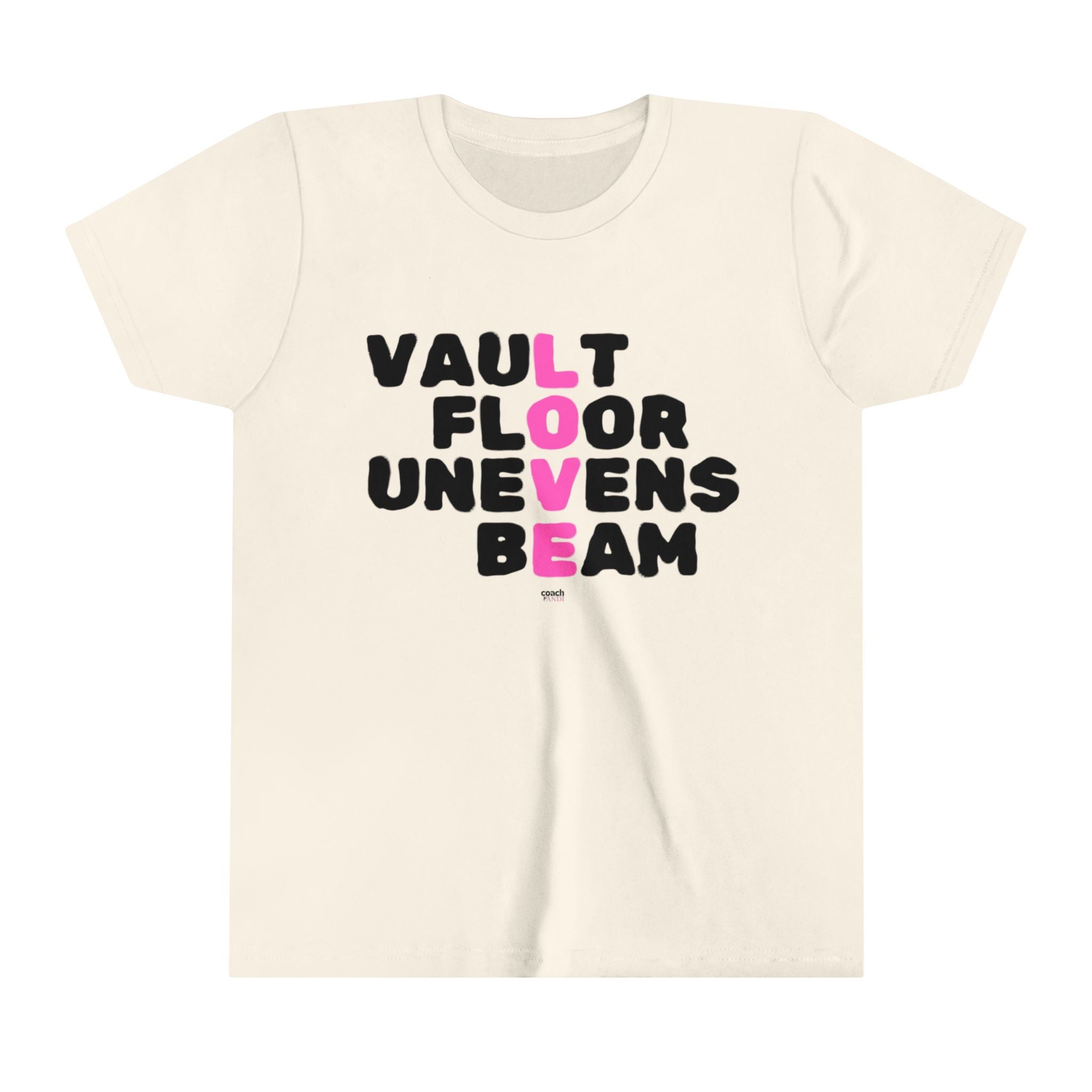 Born to be a Gymnast (Youth Short Sleeve Tee)