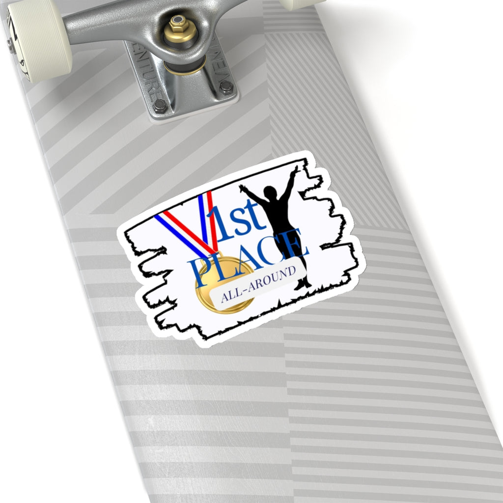 1st Place All-Around (Kiss-Cut Stickers)
