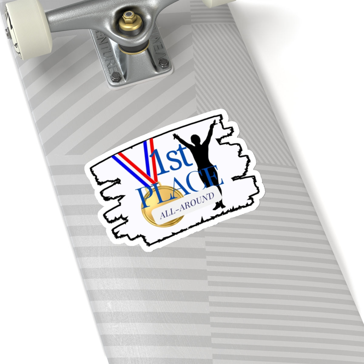 1st Place All-Around (Kiss-Cut Stickers)