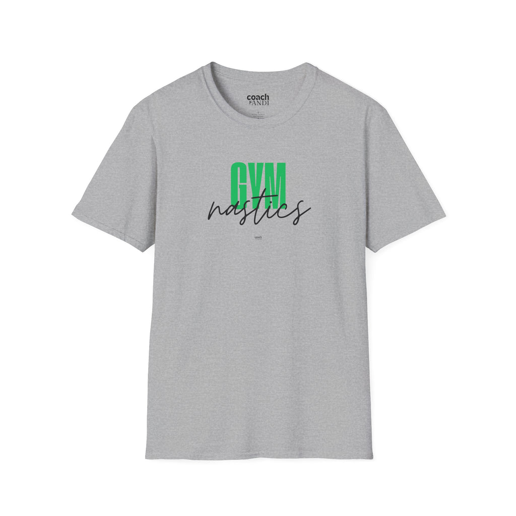 GYMnastics Tshirt - Green (Adult)