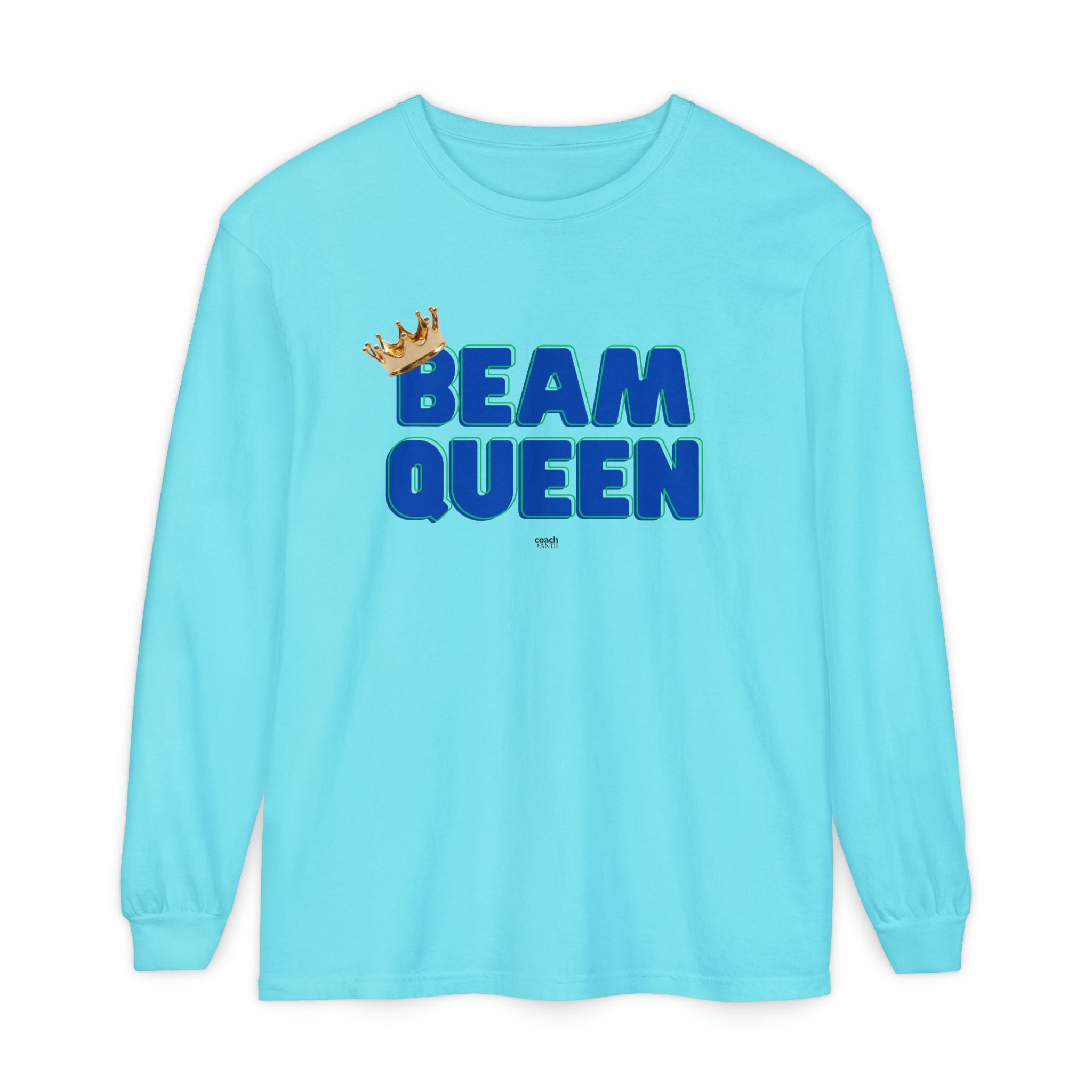 Beam Queen - Blue/Green (Adult Long Sleeve Shirt)