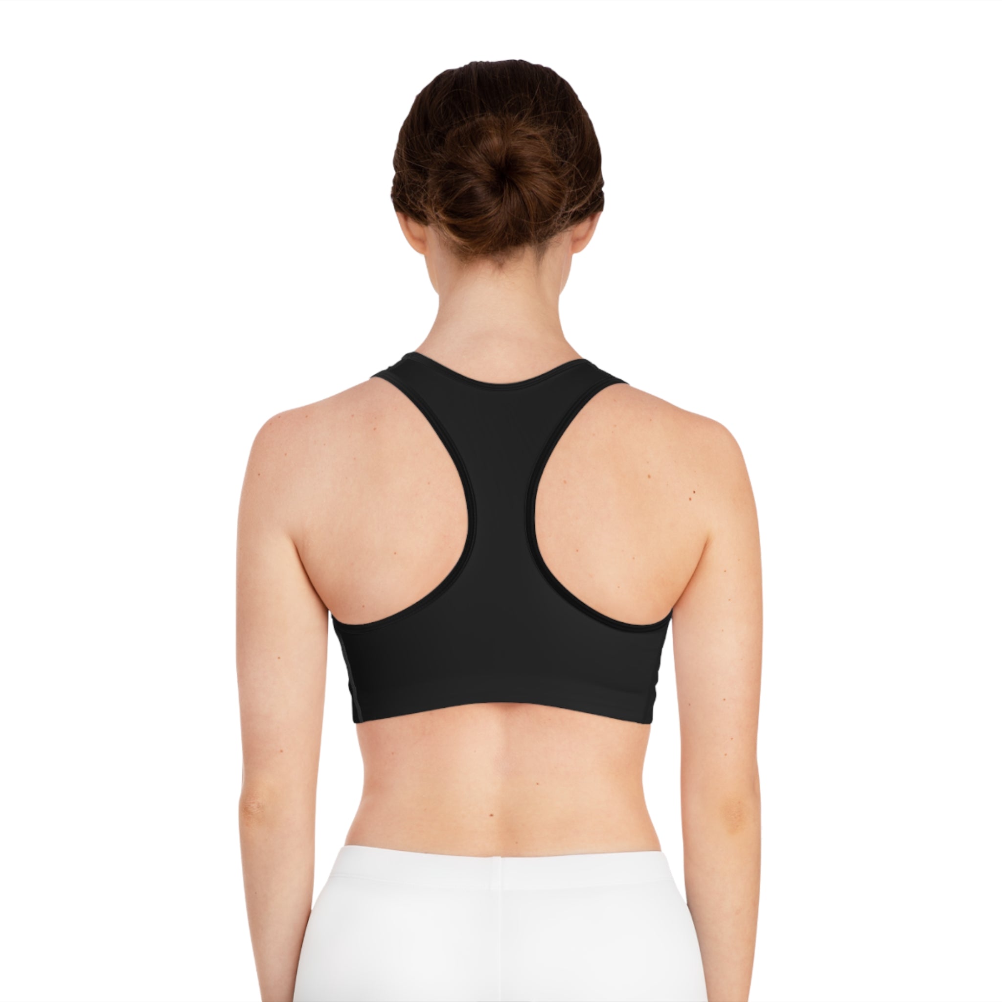 My Happy Place Floor Sports Bra