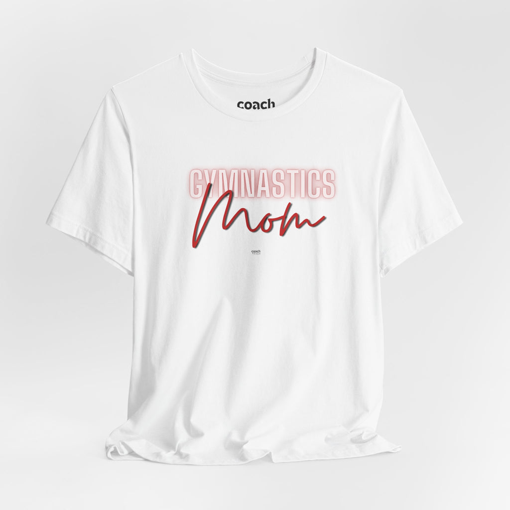 Glow Gym Mom Tshirt - Red (Adult)