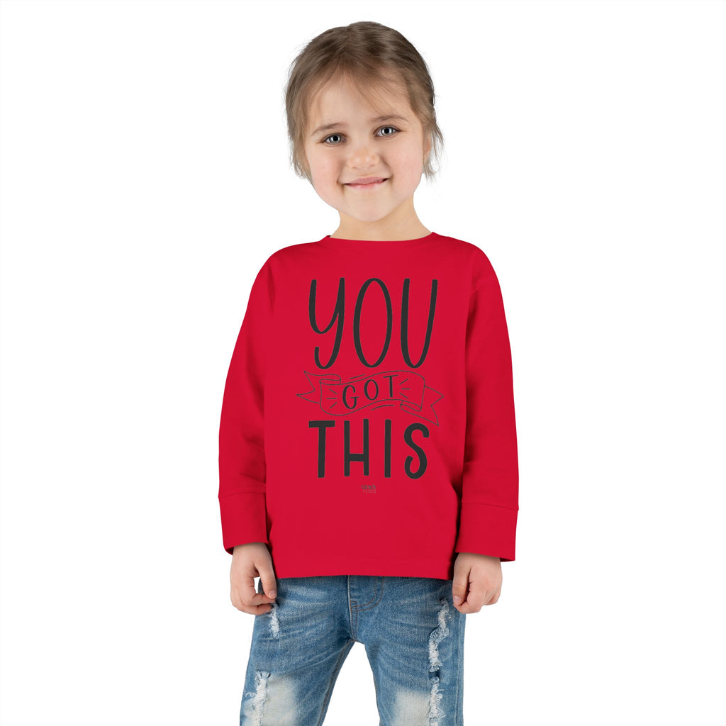 Tiny Supporter (Toddler Long Sleeve Tee)