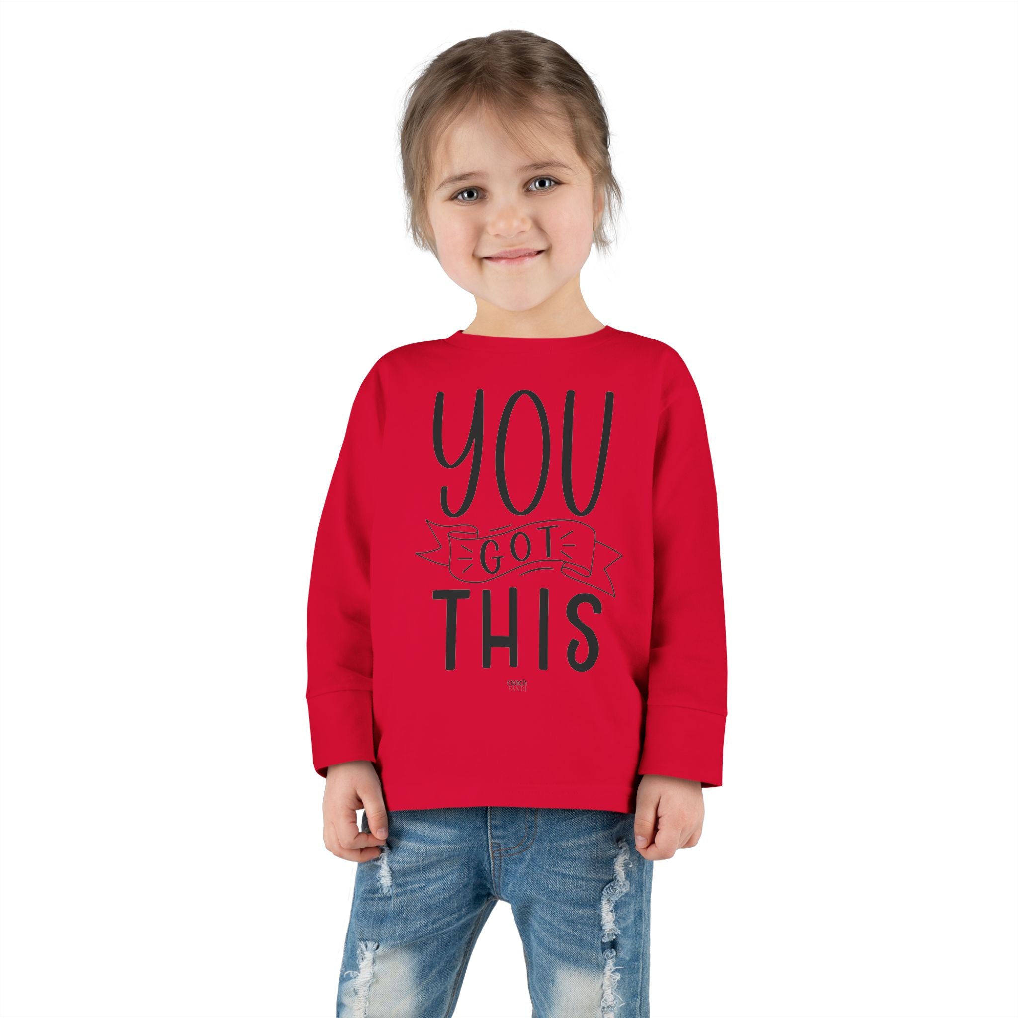 Tiny Supporter (Toddler Long Sleeve Tee)