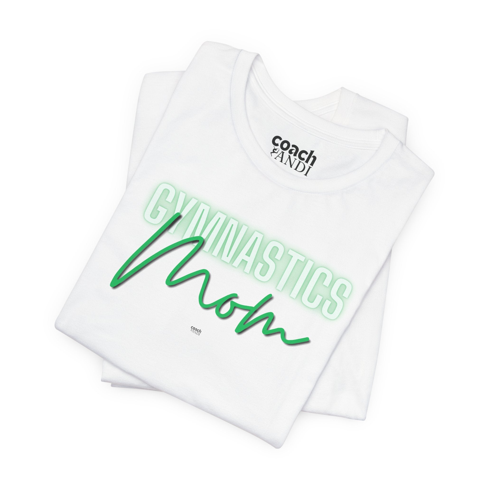 Glow Gym Mom Tshirt - Green (Adult)