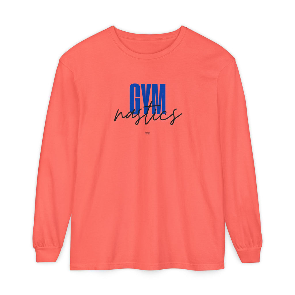 GYMnastics Long Sleeve Shirt - Blue (Adult)