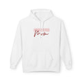 Glow Gym Mom Hoodie- Red (Adult)