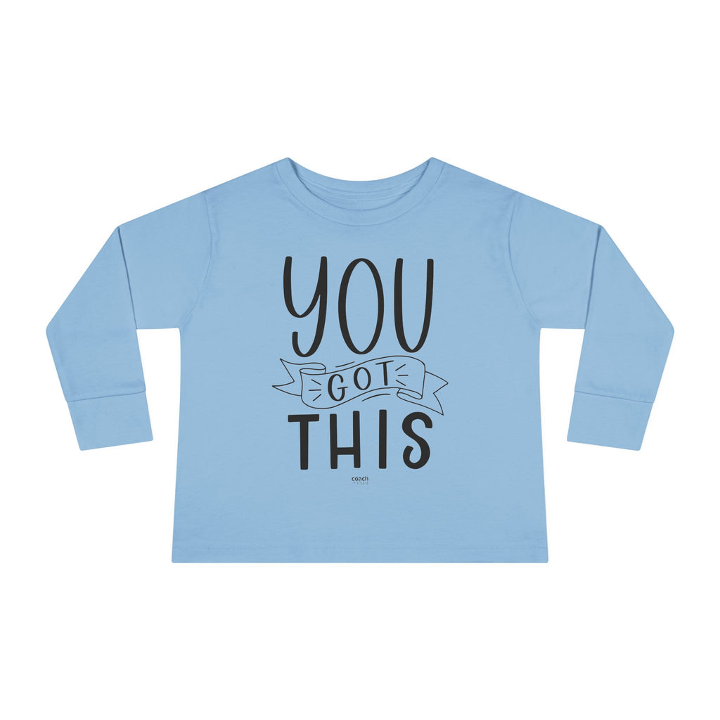 Tiny Supporter (Toddler Long Sleeve Tee)