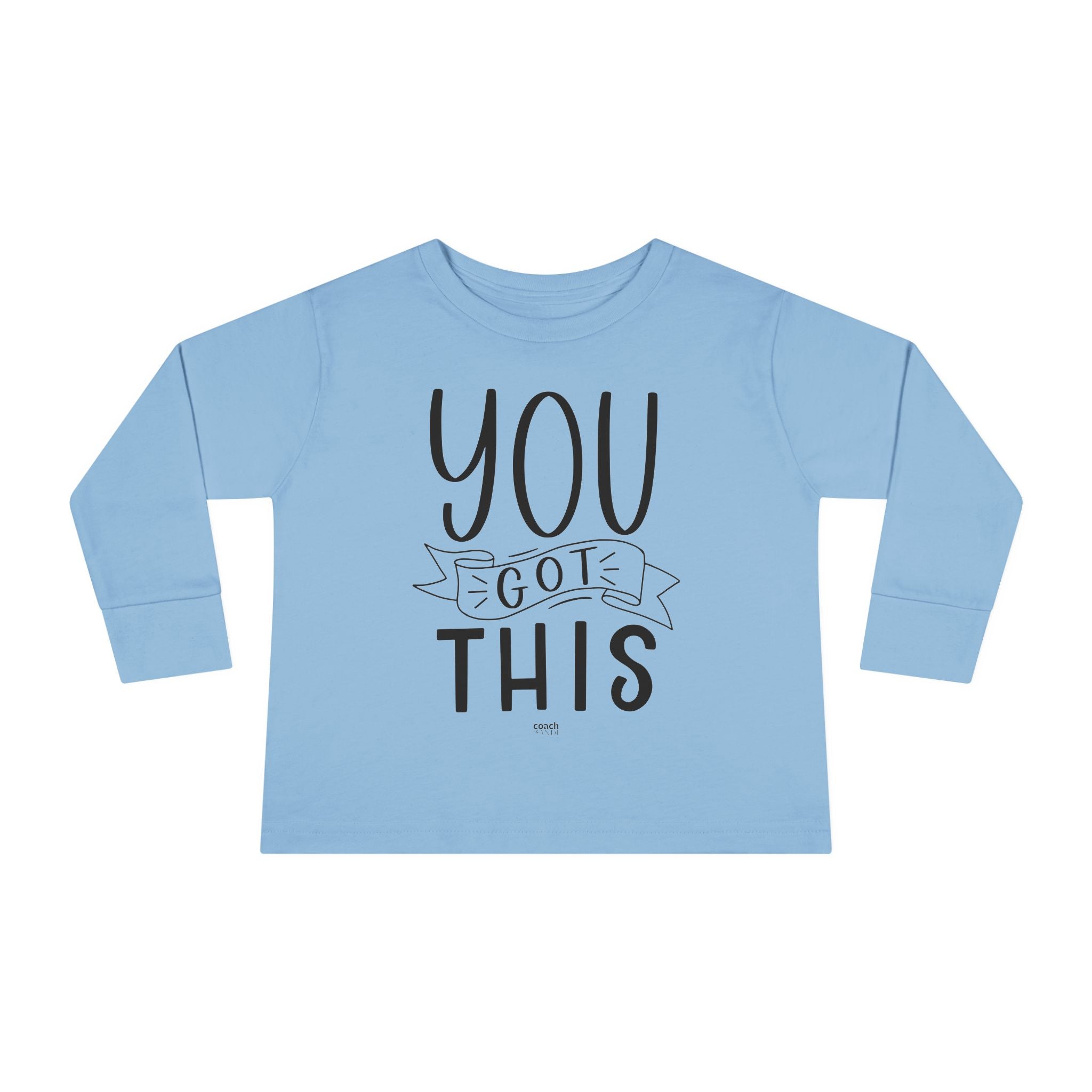 Tiny Supporter (Toddler Long Sleeve Tee)