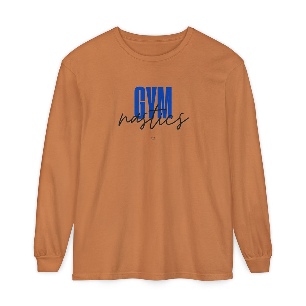 GYMnastics Long Sleeve Shirt - Blue (Adult)