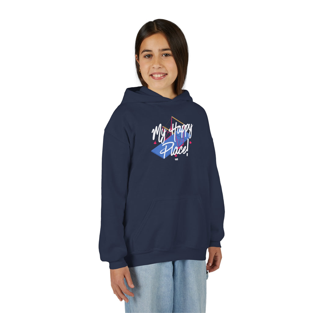 My Happy Place Bars Hoodie (Youth)