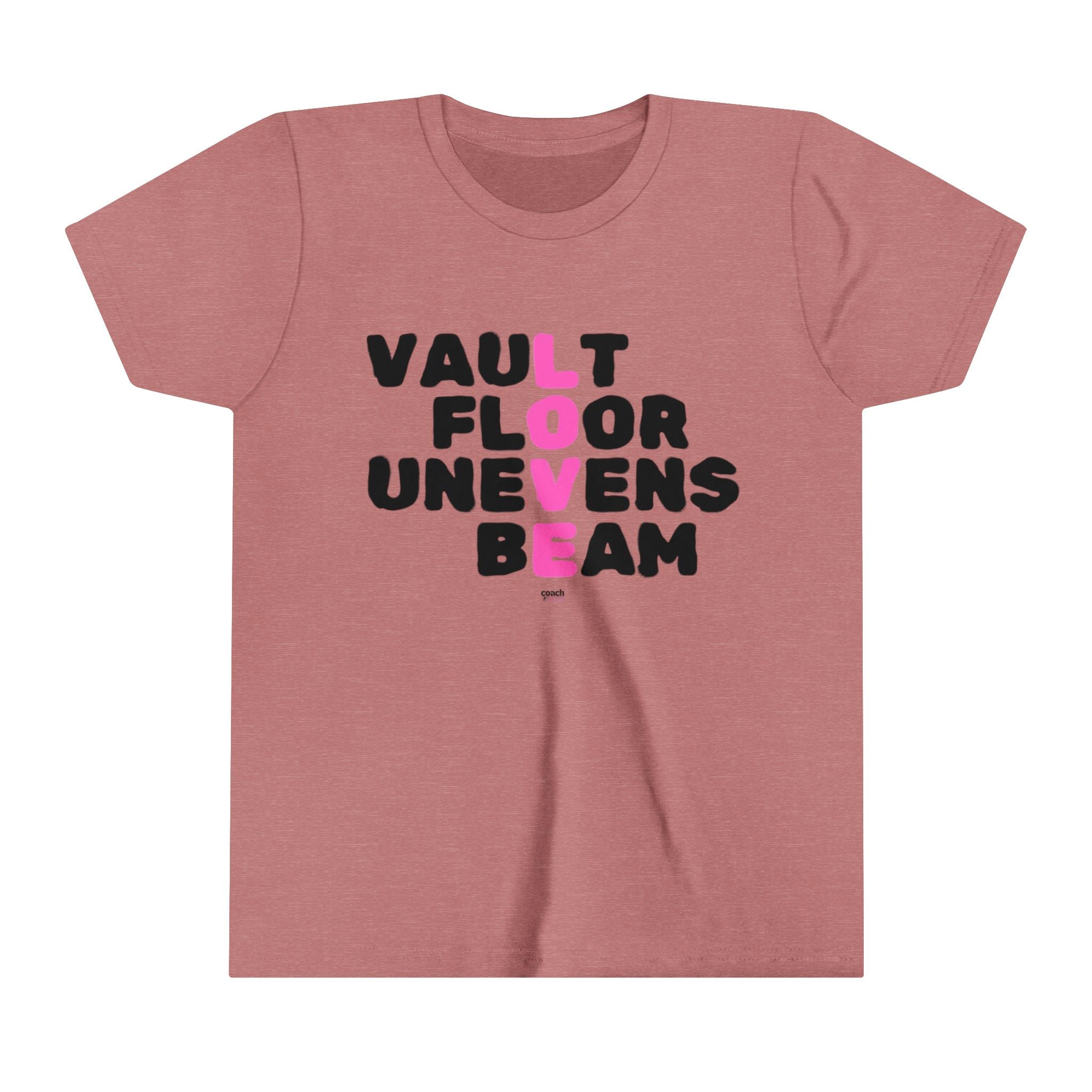 Born to be a Gymnast (Youth Short Sleeve Tee)