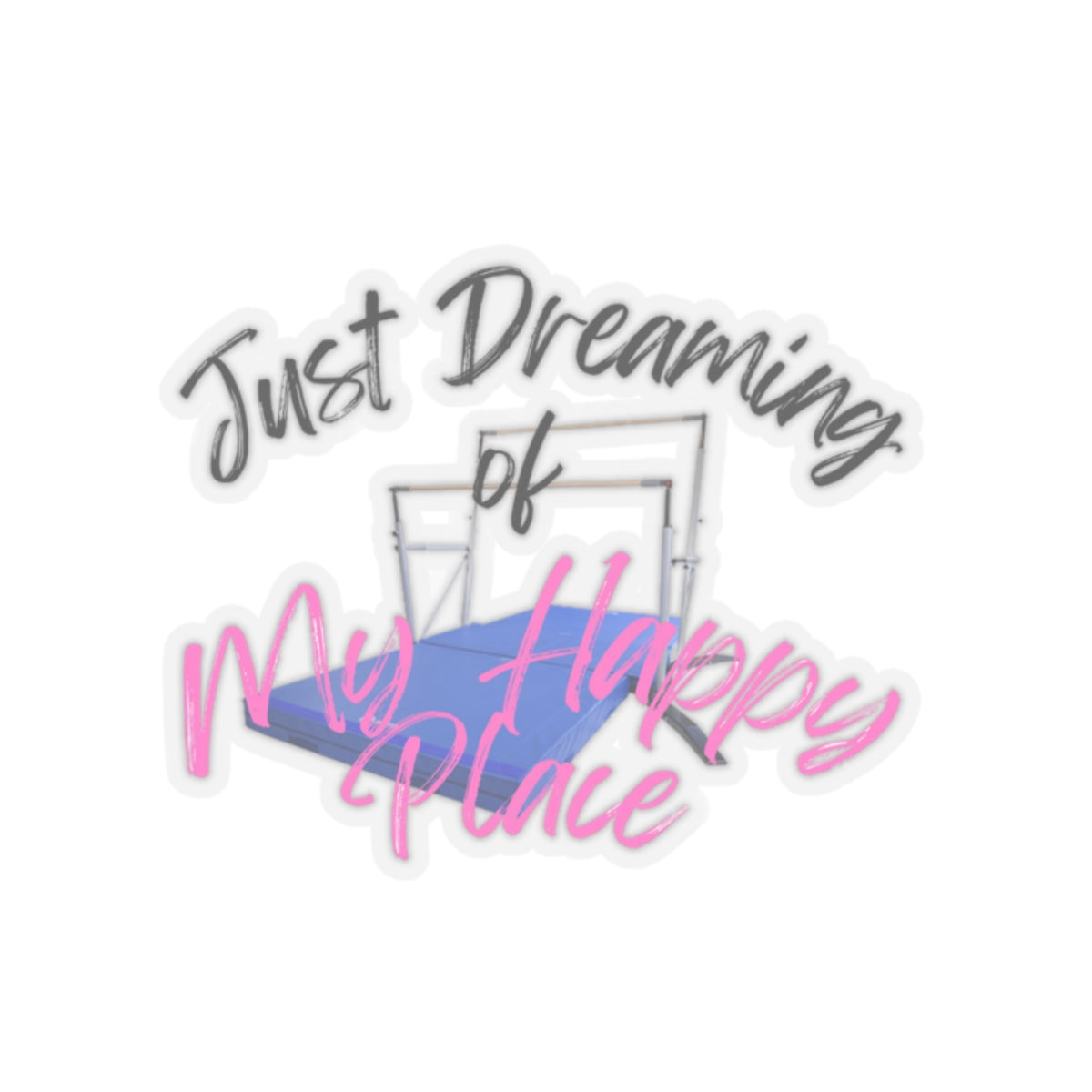 Just Dreaming-Bars (Kiss-Cut Stickers)
