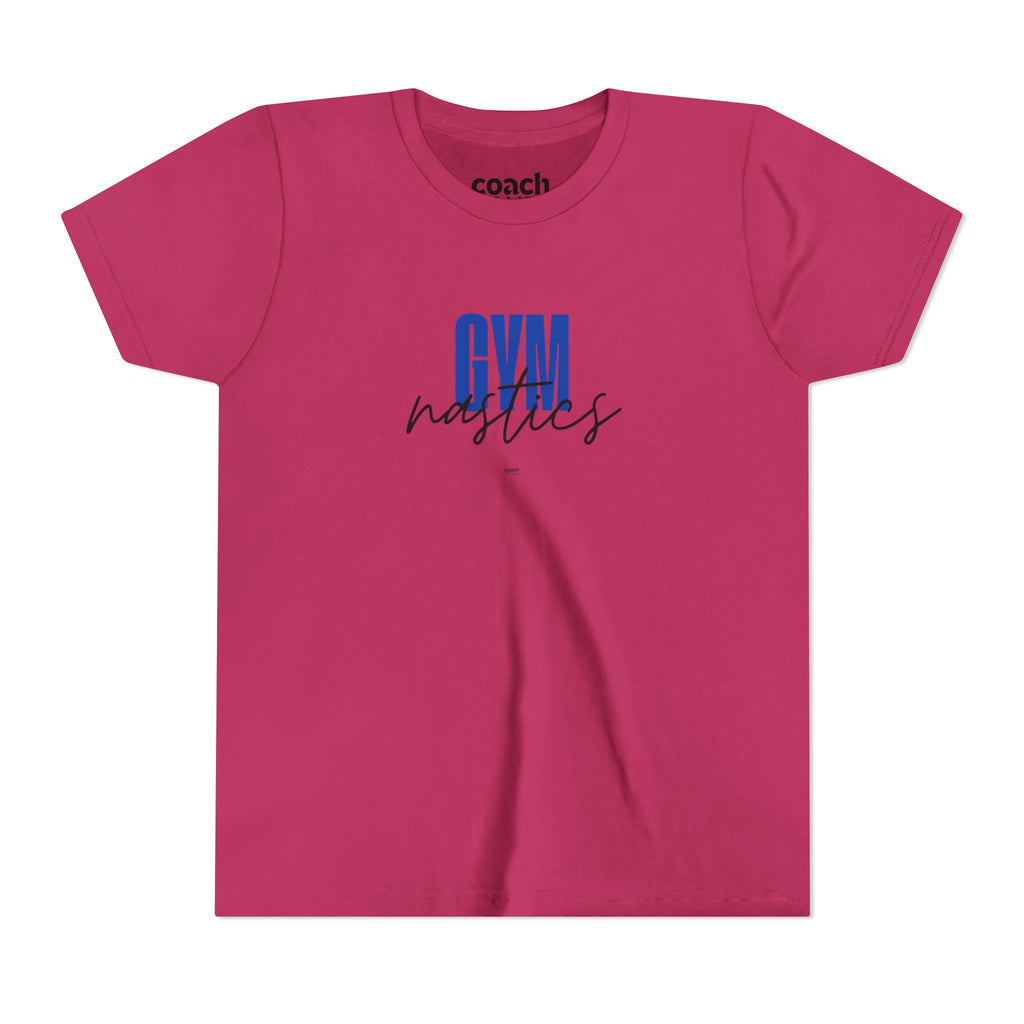 GYMnastics Short Sleeve Tee - Blue (Youth)