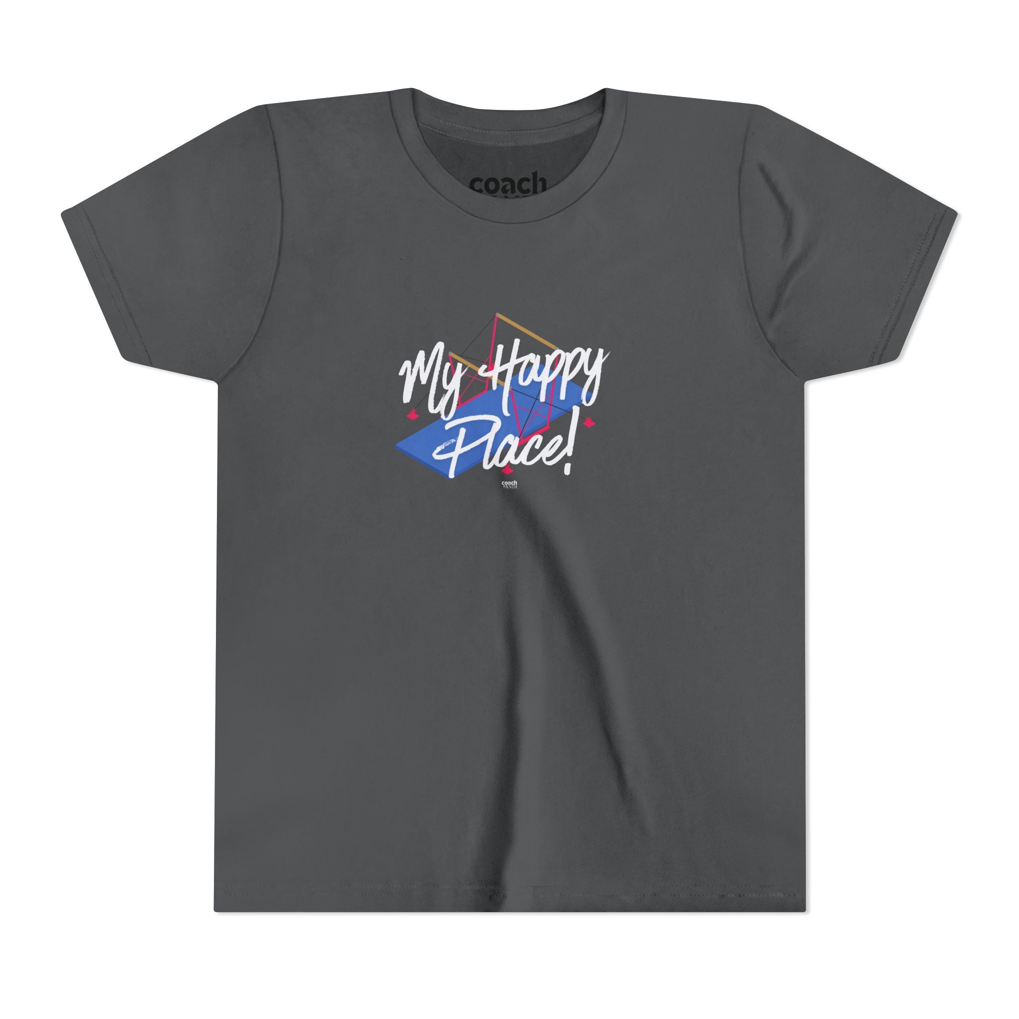 My Happy Place Bars Short Sleeve Tee (Youth)