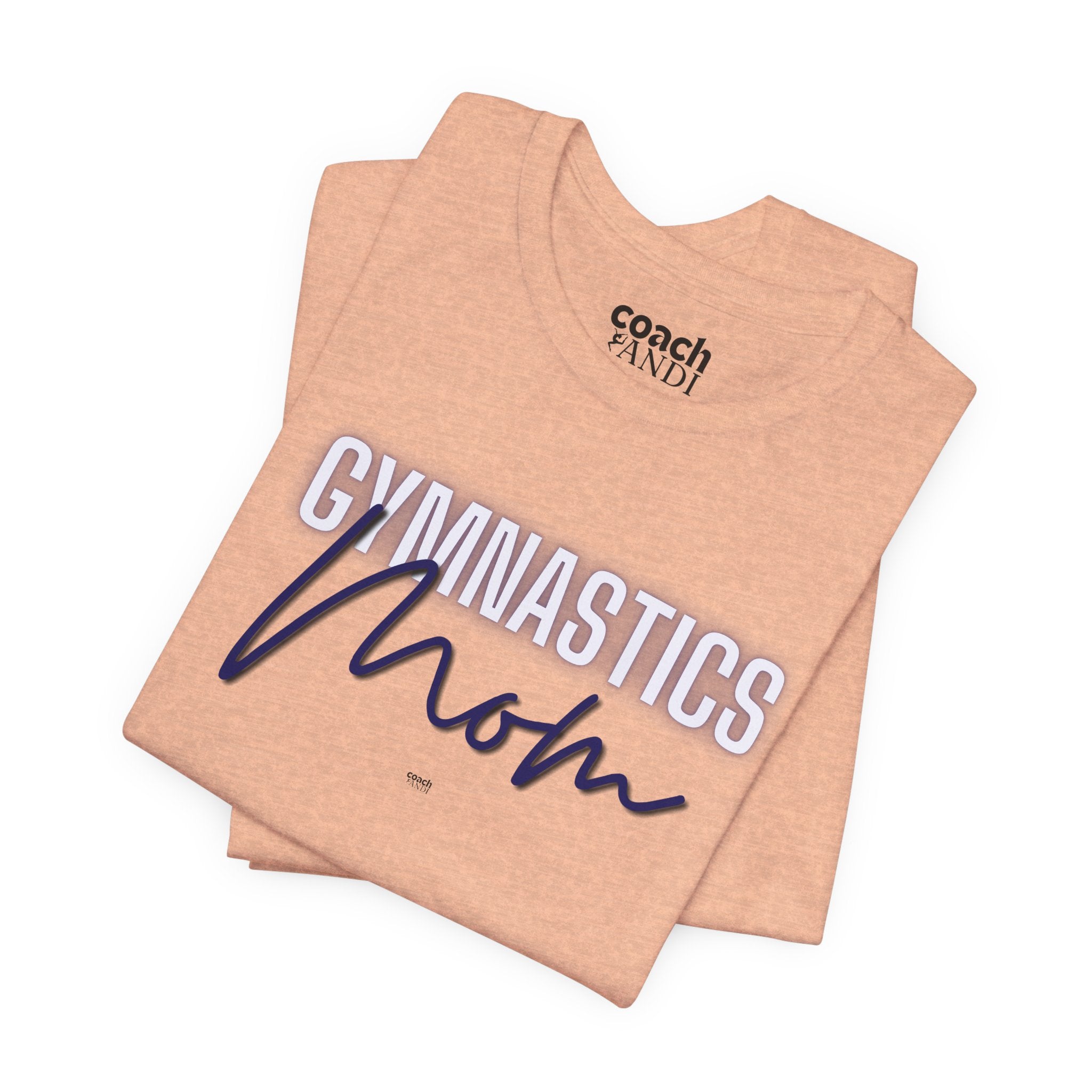Glow Gym Mom Tshirt - Blue (Adult)