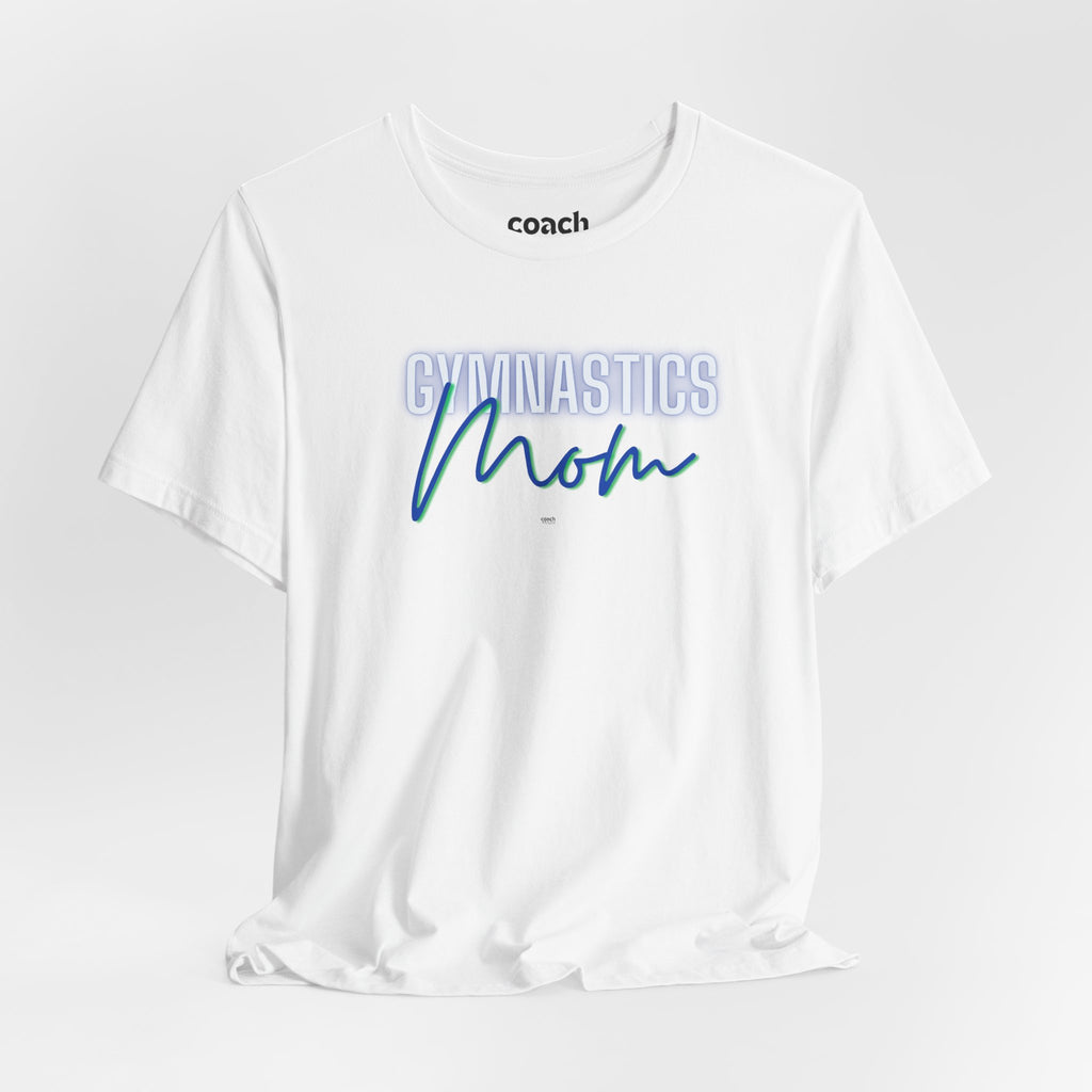 Glow Gym Mom Tshirt - Blue/Green (Adult)
