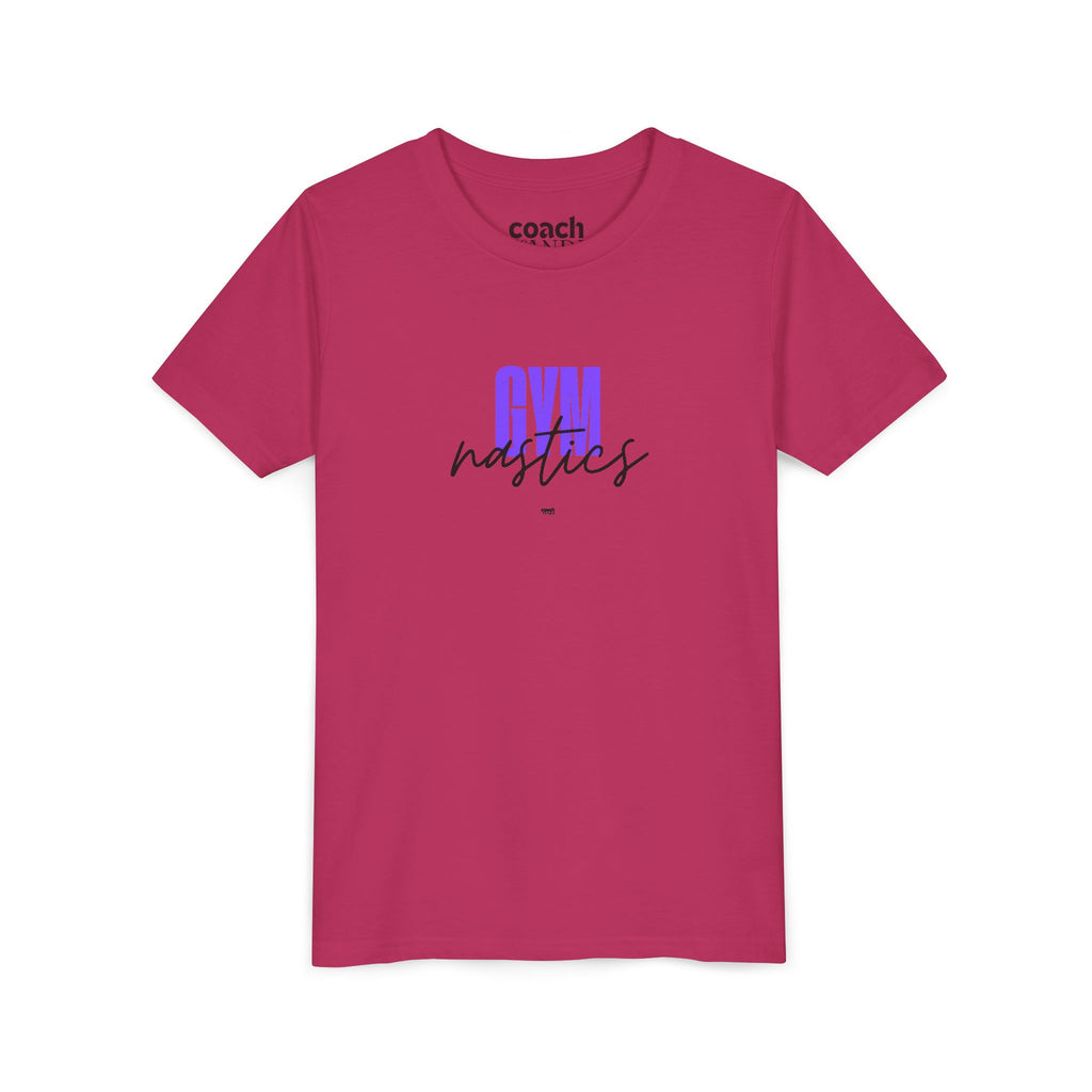 GYMnastics Short Sleeve Tee - Purple (Youth)