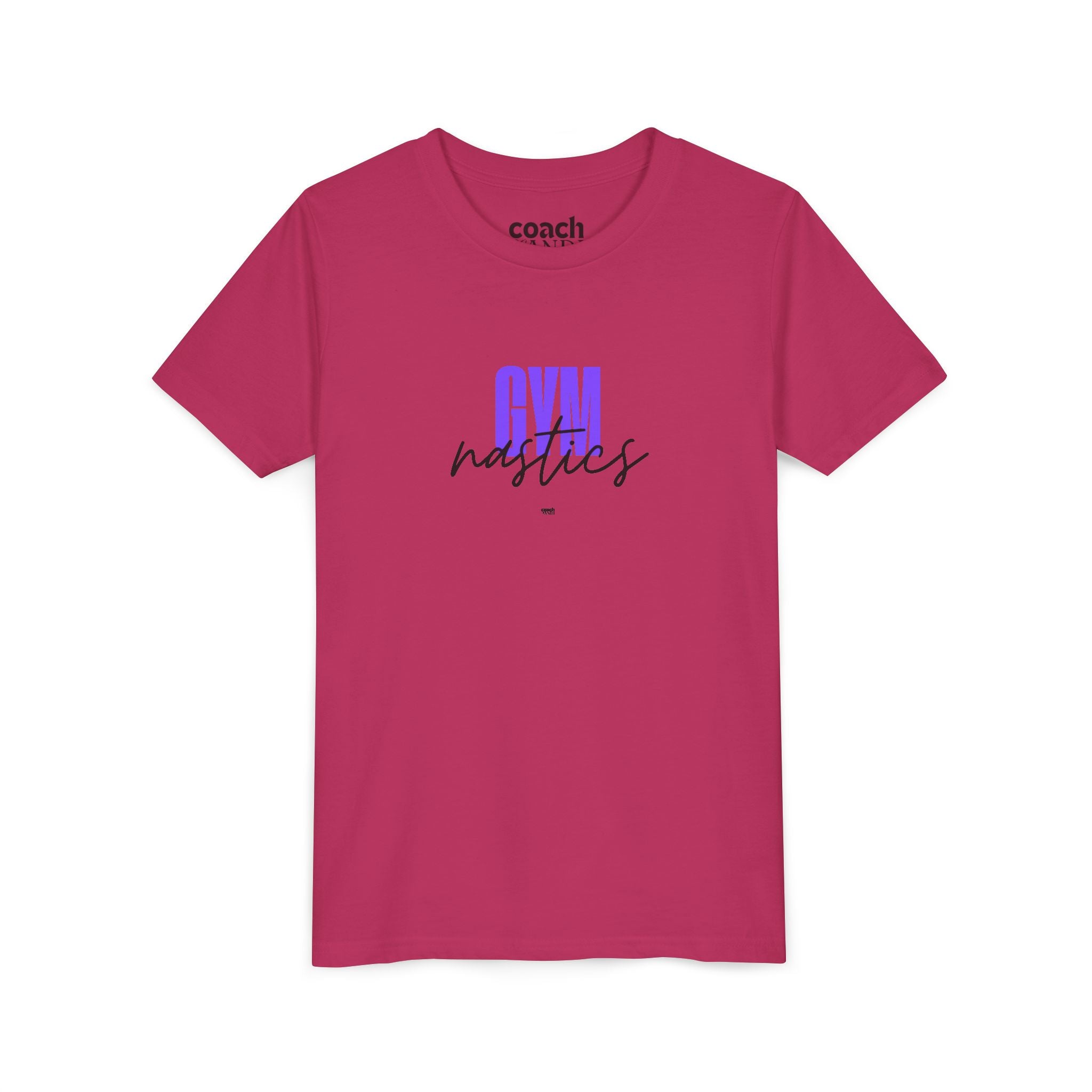 GYMnastics Short Sleeve Tee - Purple (Youth)