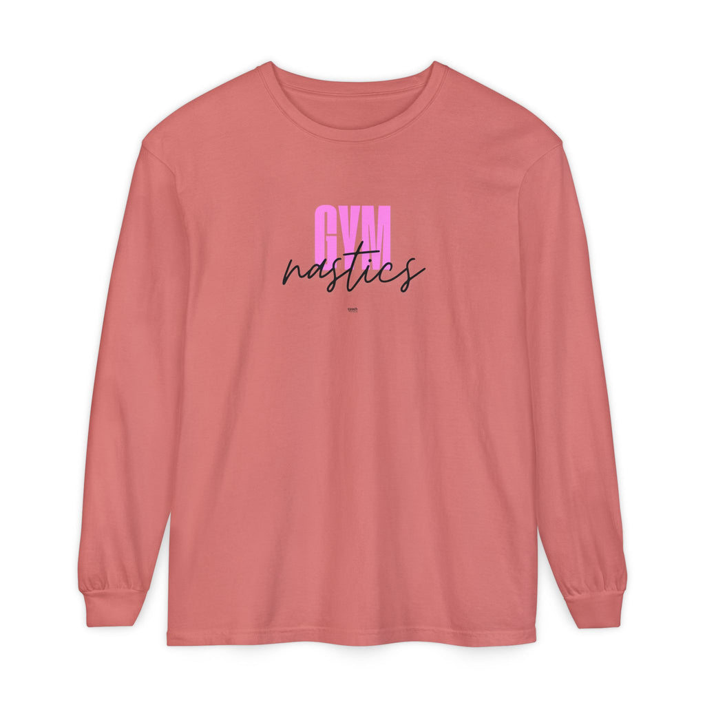 GYMnastics Long Sleeve Shirt - Pink (Adult)