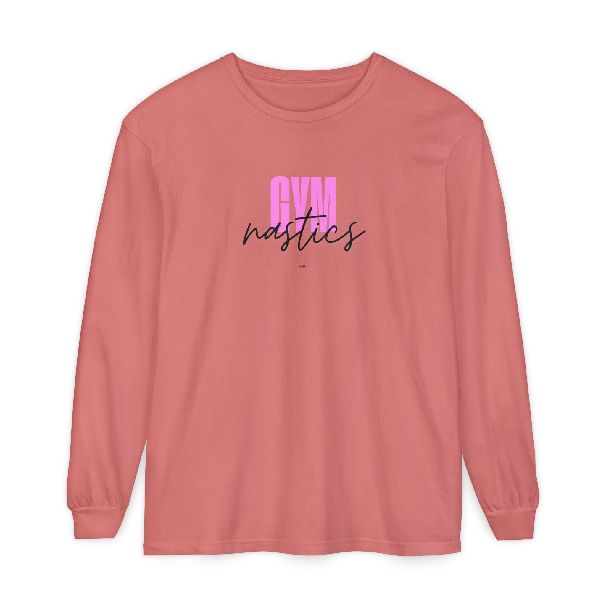 GYMnastics Long Sleeve Shirt - Pink (Adult)