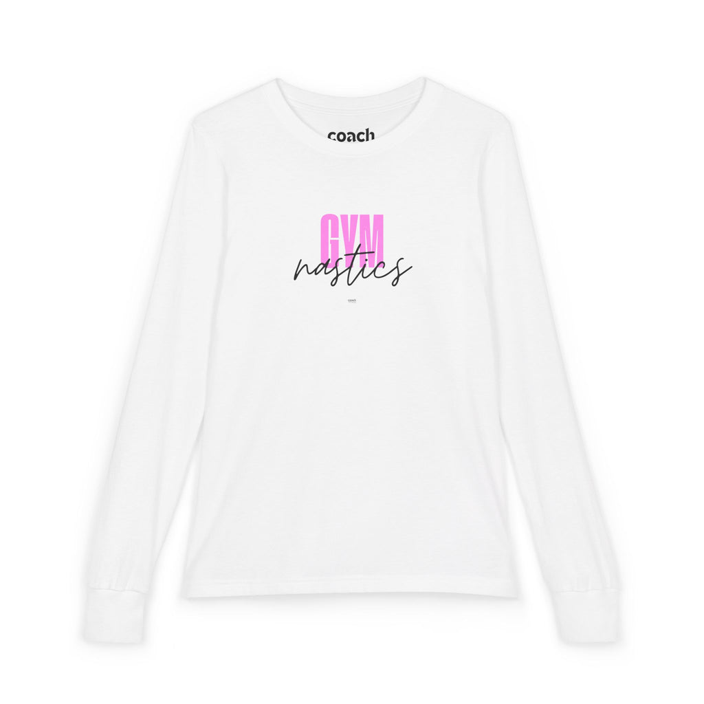 Gym-nastics Long Sleeve Shirt - Pink (Youth)