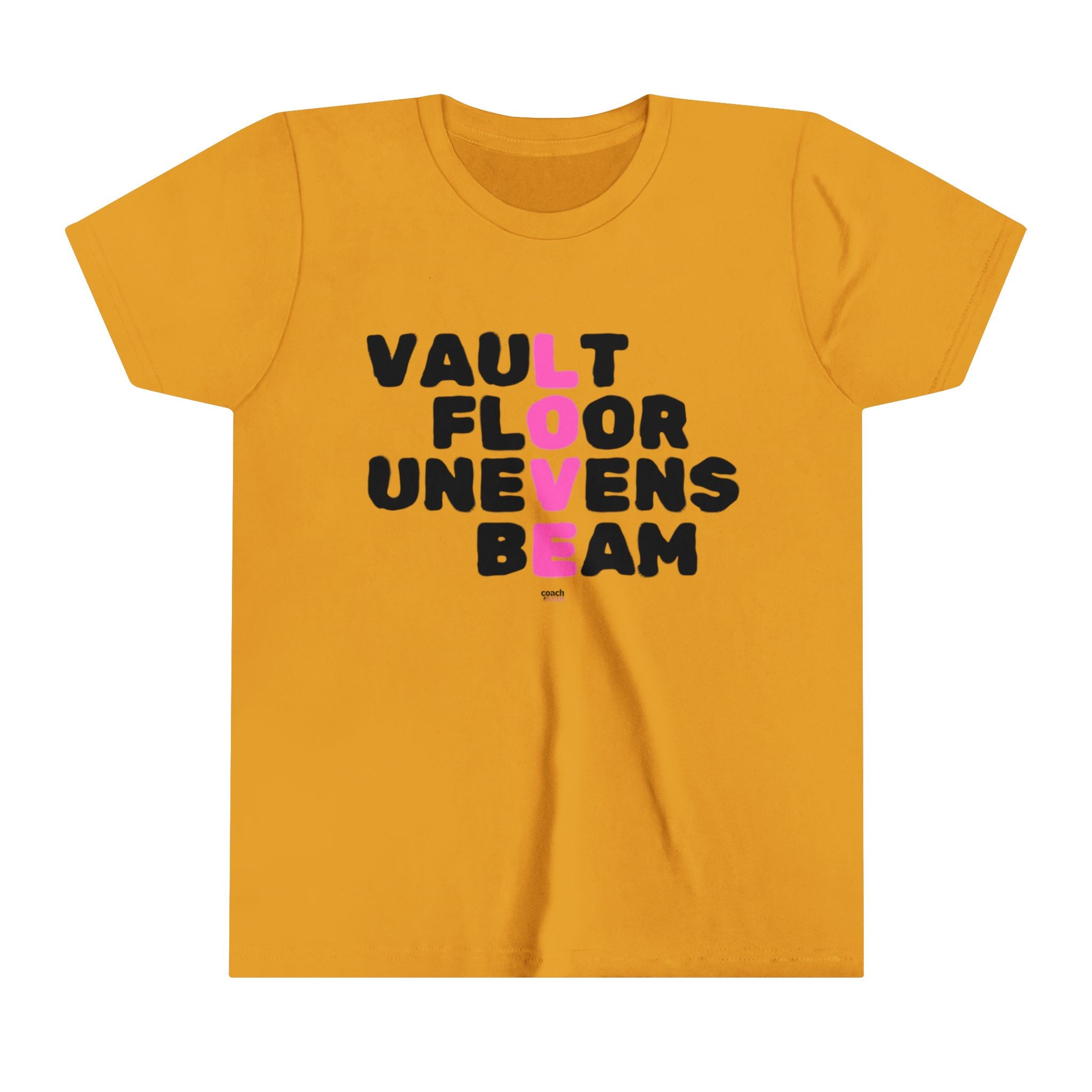 Born to be a Gymnast (Youth Short Sleeve Tee)