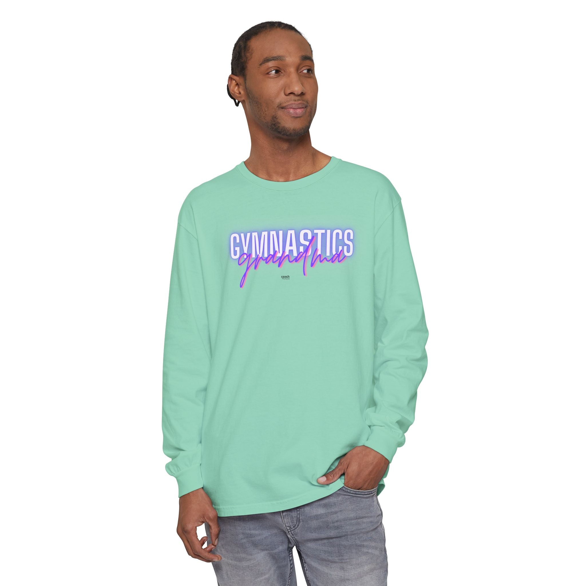 Glow Gym Gma Long Sleeve Shirt - Purple/Pink (Adult)