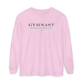 GYMNAST (Bars Beam Floor Vault) Long Sleeve Shirt - Green (Adult )