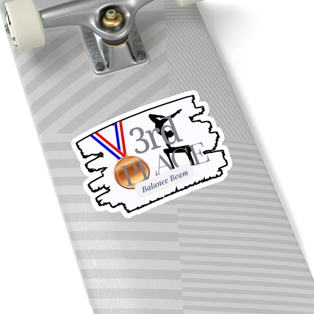 3rd Place Balance Beam (Kiss-Cut Stickers)