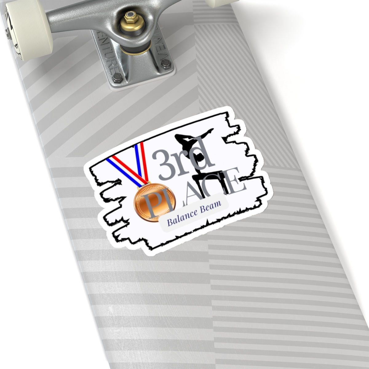 3rd Place Balance Beam (Kiss-Cut Stickers)