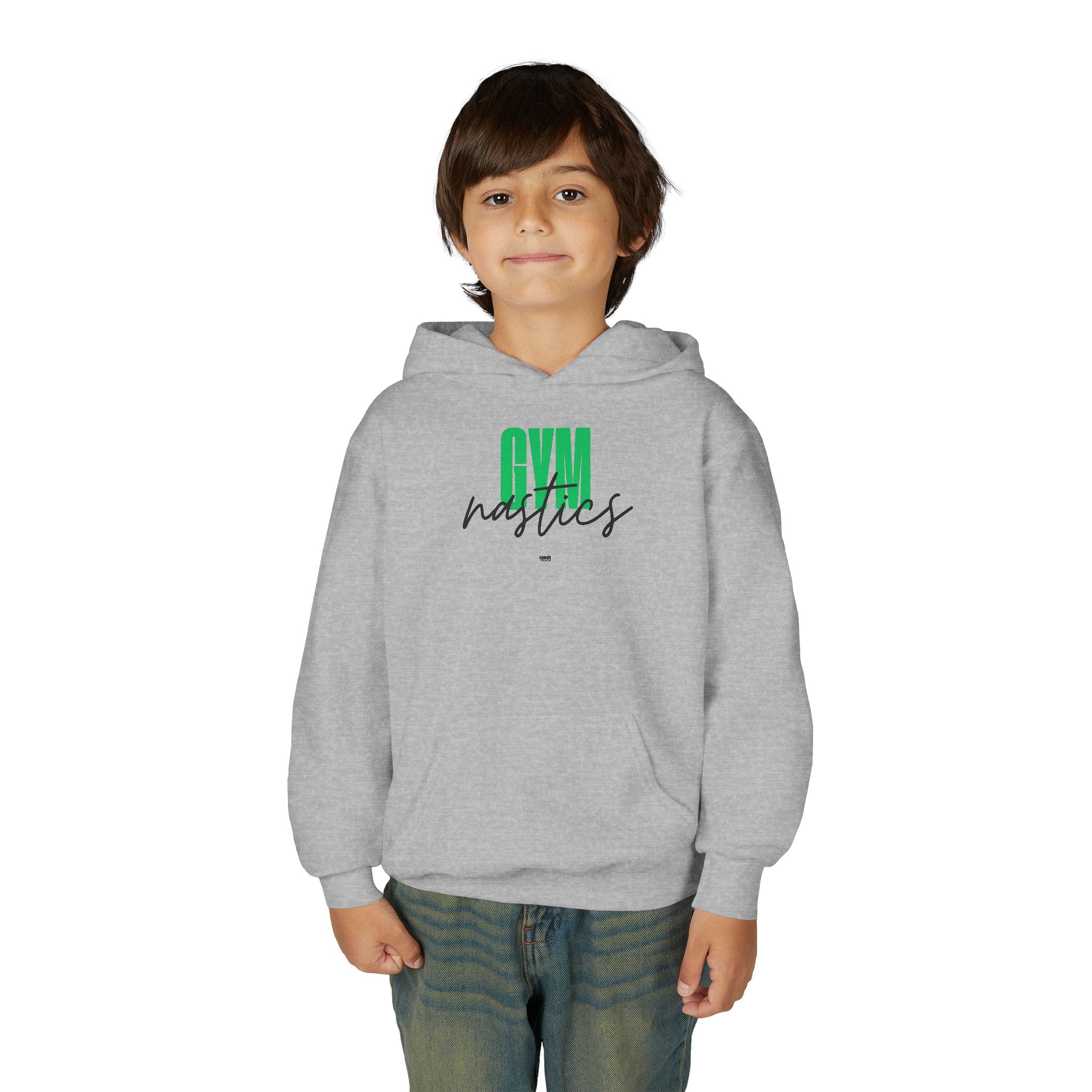 GYMnastics Hoodie - Green (Youth)