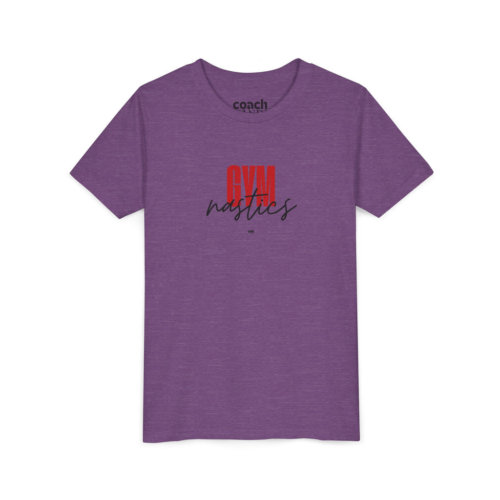 GYMnastics Short Sleeve Tee - Red (Youth)
