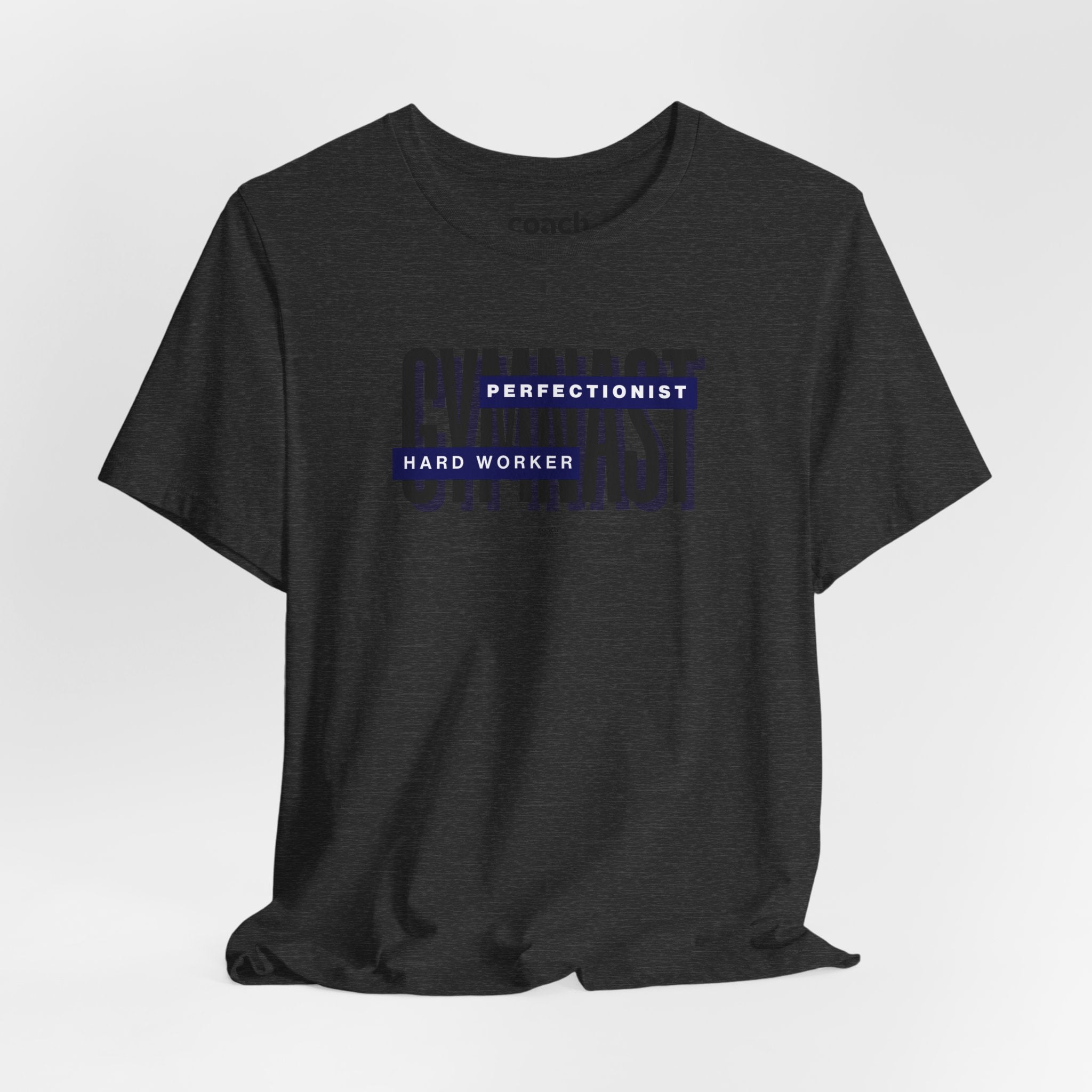 Gymnast Hard Worker Tshirt - Blue (Adult)