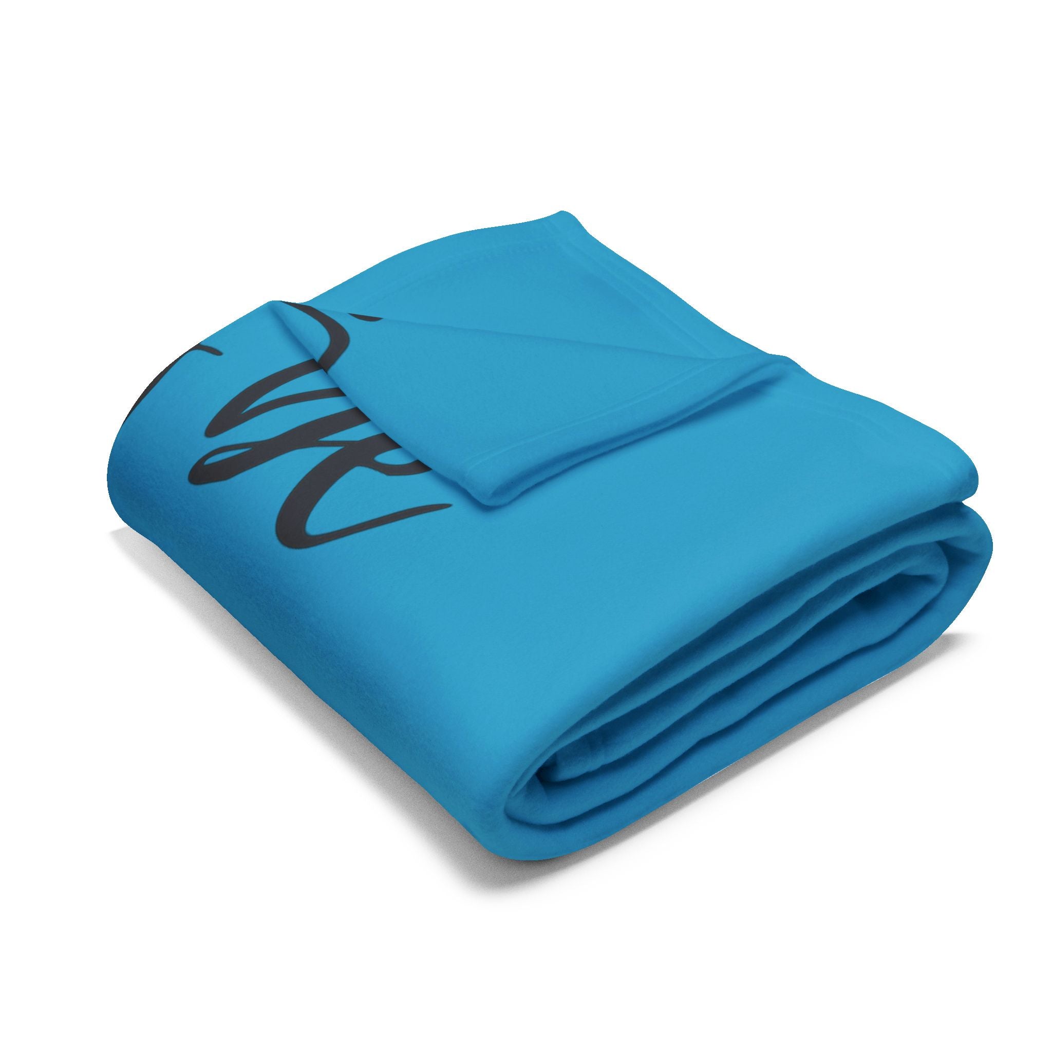 Always Be A Gymnast-Turquoise (Arctic Fleece Blanket)