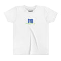 GYMnastics Short Sleeve Tee - Blue/Lime (Youth)