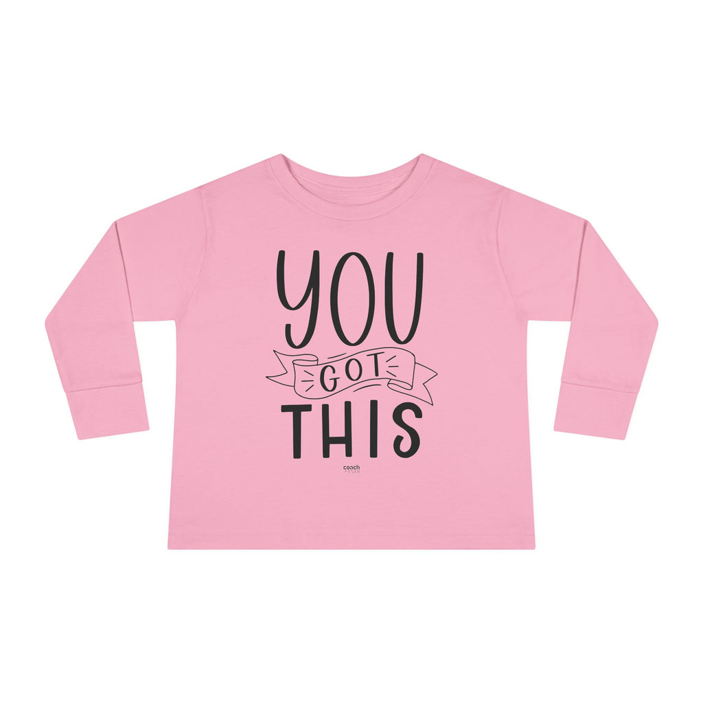 Tiny Supporter (Toddler Long Sleeve Tee)