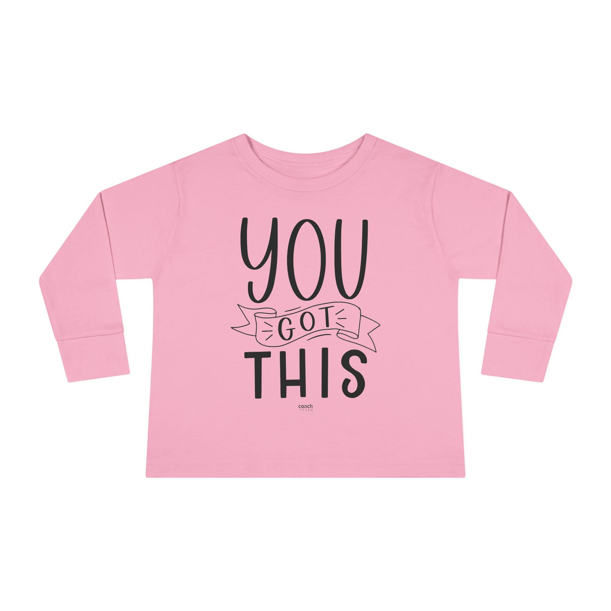 Tiny Supporter (Toddler Long Sleeve Tee)