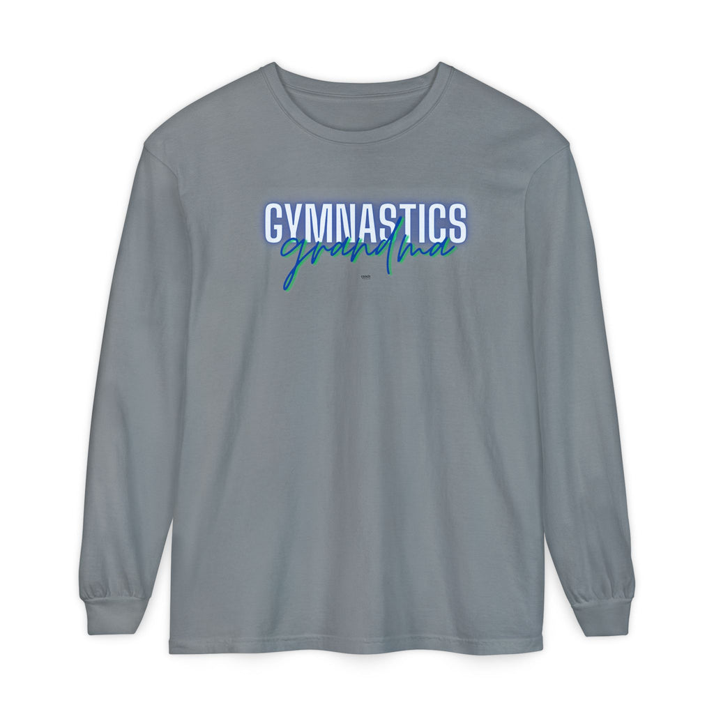 Glow Gym Gma Long Sleeve Shirt - Blue/Green (Adult)